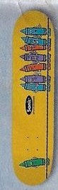 Sonic Simon Woodstock Crayons deck in the CCS 1996 Summer