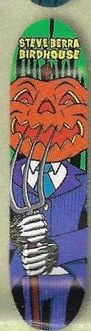 Birdhouse Steve Berra Pumpkinhead deck in the CCS 1997 Holiday
