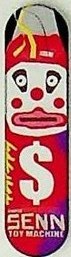 Toy Machine Senn Piñata deck in the CCS 1998 Winter