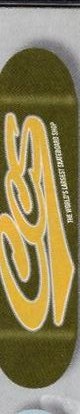 CCS Classic Script Large (Yellow) deck in the CCS 2001 Winter