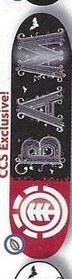 Element Bam Red/Black deck in the CCS 2006 Spring