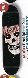 Misfits Fiend Splatter deck in the CCS 2006 Spring