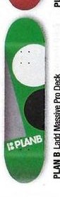 Plan B Ladd Massive Pro deck in the CCS 2011 Back To School Catalog