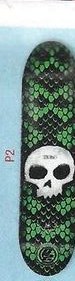 Zero Thomas P2 Skull Stencil deck in the CCS 2011 Back To School