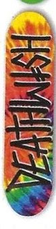 Deathwish Deathspray (Tie-Dye) deck in the CCS 2011 Winter