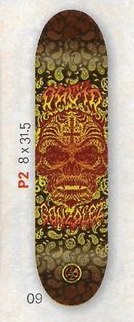 Flip Gonzalez Hell Rider deck in the CCS 2012 Holiday