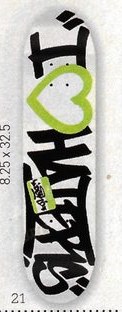 DGK Haters Tag (White) deck in the CCS 2012 Holiday