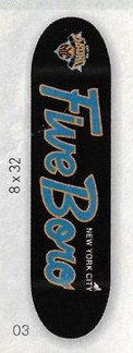 5Boro Script Series deck in the CCS 2012 Holiday