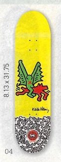 Alien Workshop Keith Haring Collab (Yellow) deck in the CCS 2012 Holiday