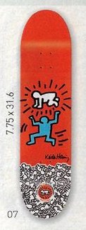 Alien Workshop Keith Haring Collab (Orange) deck in the CCS 2012 Holiday