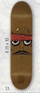 Toy Machine Poo Poo Head Face deck in the CCS 2012 Holiday