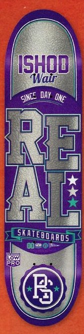 Real Ishod Low Pro Chrome deck in the CCS 2012 Holiday