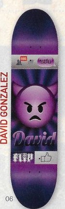 Flip Gonzalez Emoji deck in the CCS 2012 Holiday