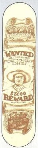 Clean Higgins Western Series deck in the Clean Skateboards 1996 Spring