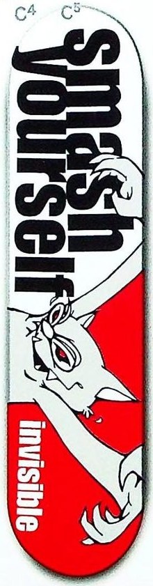 Invisible Smash Yourself deck in the Climax Manufacturing 1998