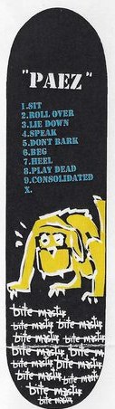 Consolidated Paez Good Dog deck in the Consolidated 2001 Spring