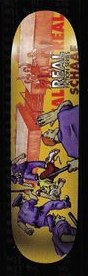 Real Schaaf Rollerblader deck in the Deluxe Distribution 1998 Catalog