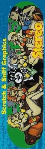 Stereo Smokin' Skunk deck in the Deluxe Distribution 1999
