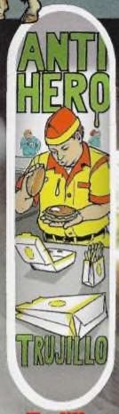 Anti Hero Trujillo Special Sauce deck in the Deluxe Distribution 1999