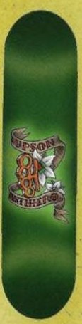 Anti Hero Upson Weapons deck in the Deluxe Distribution 2001 Spring