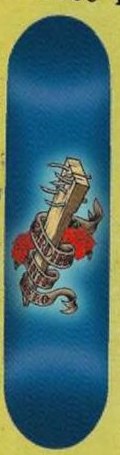 Anti Hero Cardiel Weapons deck in the Deluxe Distribution 2001 Spring