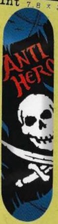 Anti Hero Big Skull deck in the Deluxe Distribution 2001 Spring