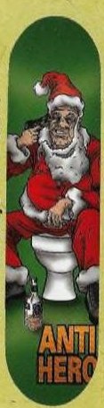 Anti Hero Holidays deck in the Deluxe Distribution 2001 Spring