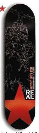 Real Hufnagel Special Ops deck in the Deluxe Distribution 2001 Spring