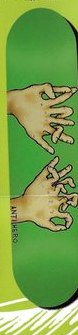 Anti Hero Represent deck in the Deluxe Distribution 2001 Winter Catalog