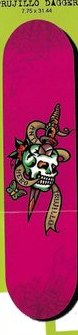 Anti Hero Trujillo Dagger deck in the Deluxe Distribution 2001 Winter Catalog