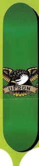 Anti Hero Upson Banner deck in the Deluxe Distribution 2001 Winter Catalog