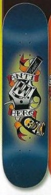 Anti Hero Cardiel Tattoo deck in the Deluxe Distribution 2005 Back To School