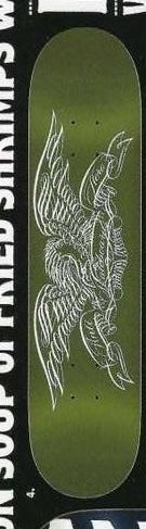 Anti Hero Team Iron Eagle III deck in the Deluxe Distribution 2005 Back To School