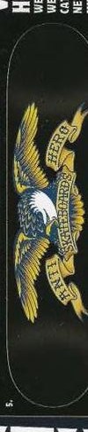 Anti Hero Team Eagle deck in the Deluxe Distribution 2005 Back To School