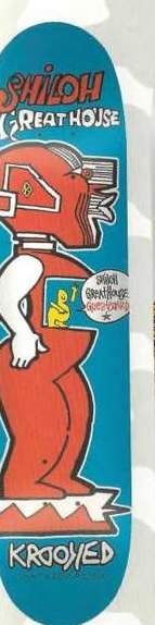 Krooked Gonz O.G. deck in the Deluxe Distribution 2005 Back To School