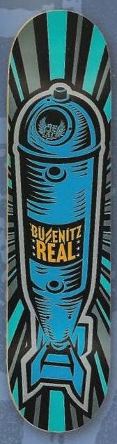 Real Busenitz Bomb deck in the Deluxe Distribution 2005 Back To School