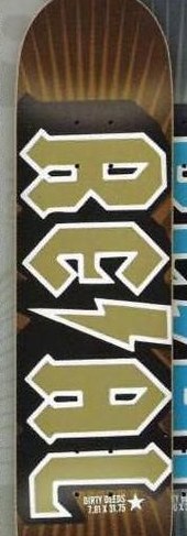 Real Deeds Blast (Brown) deck in the Deluxe Distribution 2005 Fall