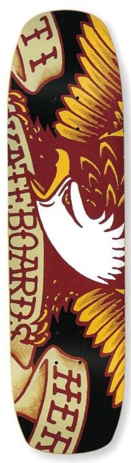 Anti Hero Eagle (shaped) deck in the Deluxe Distribution 2005 Fall