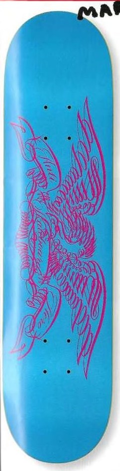 Anti Hero Eagle Bleed deck in the Deluxe Distribution 2005 Fall