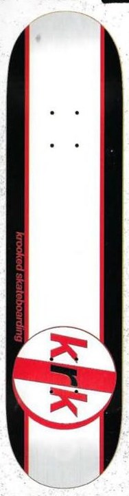 Krooked Black Generic Pricepoint deck in the Deluxe Distribution 2005 Fall