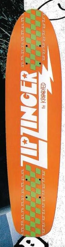 Krooked Zip Zinger deck in the Deluxe Distribution 2005 Fall