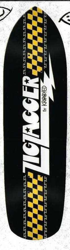 Krooked Zig Zagger deck in the Deluxe Distribution 2005 Fall