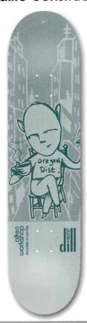 Alien Workshop Dill Welcome to Dayton deck in the DNA Distribution 2000 Fall
