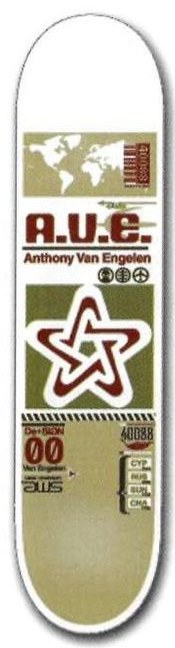 Alien Workshop Van Engelen Flight Series deck in the DNA Distribution 2000 Fall