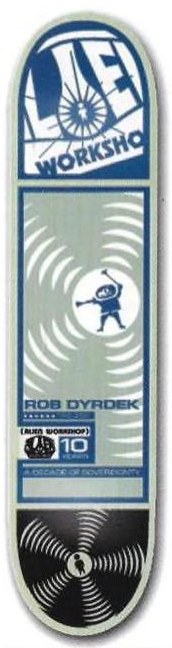 Alien Workshop Dyrdek 10 Yr. Ltd. deck in the DNA Distribution 2000 Fall