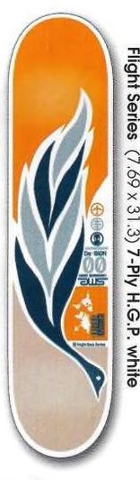 Alien Workshop Flight Series deck in the DNA Distribution 2000 Fall