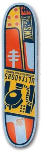 Alien Workshop Anthrax deck in the DNA Distribution 2000 Fall