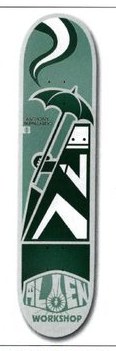 Alien Workshop Pappalardo Monolith deck in the DNA Distribution 2002