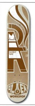 Alien Workshop Way Monolith deck in the DNA Distribution 2002