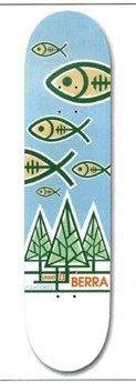 Alien Workshop Berra Fish Forest deck in the DNA Distribution 2002